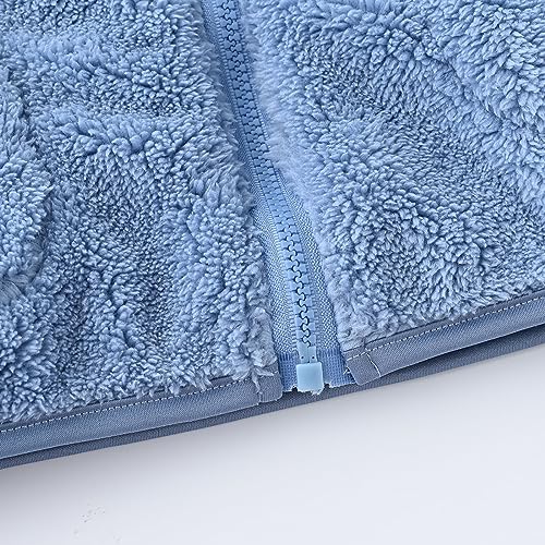 Unisex Soft Cotton Vest Coat Toddler Baby Boy Girls Cartoo𝐧 Solid Sleeveless Zip Up Warm Fall Outwear4