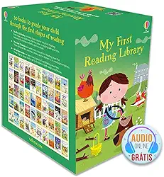 MINHA PRIMEIRA BIBLIOTECA EM INGLÊS COM 50 LIVROS