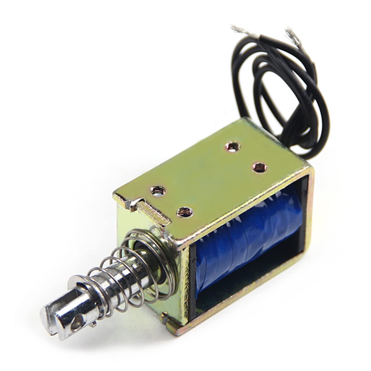 Produktbild von Elektromagnet JF-0837B – DC 12V, 1A, 15N, 10mm Hub, Push-Pull, Linear