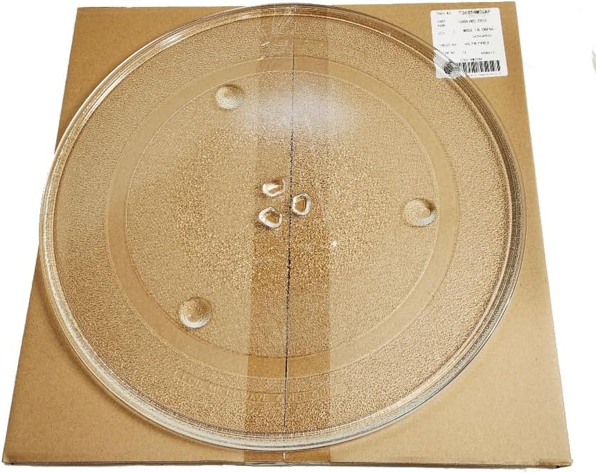 Replacement Microwave Oven Glass Turntable Compatible with Panasonic NNL829BA, NN-L829BA, NNSN797S, NN-SN797S