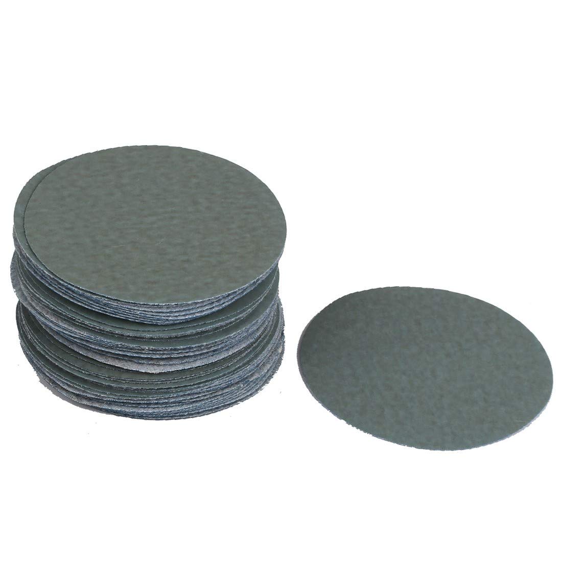 New Lon0167 3" Dia Featured Silicone Carbide 3000 reliable efficacy Grit Hook & Loop Polishing Sand Paper Green 50pcs(id:750 3d cd d07)