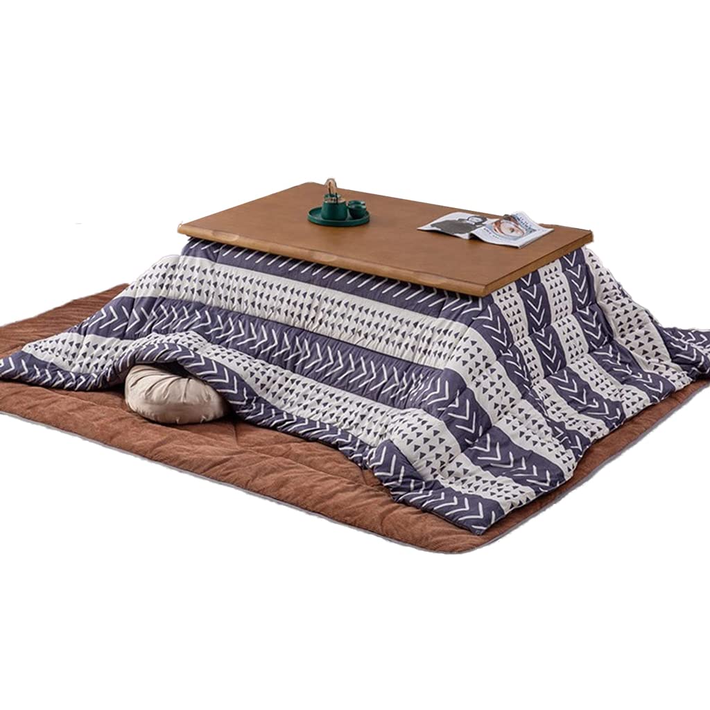 Kotatsu Table Set Multifunctional Solid Wood Low Table Heating