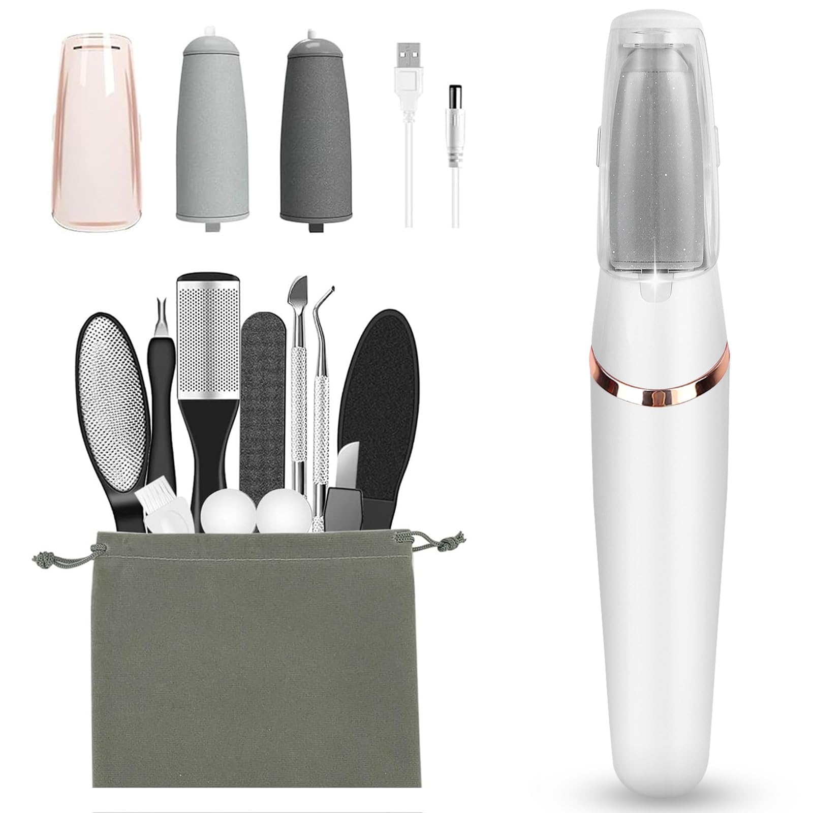 Haootadiy Electric Callus Removers