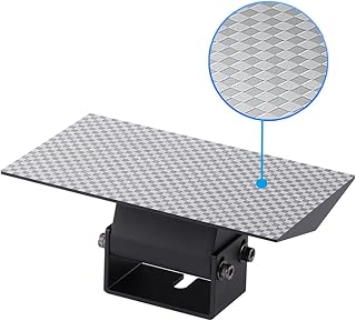 HzdaDeve Metal Build Plate for Anycubic Photon Mono 2 Textured Printing Platform with Anti-Slip Hexagon Socket Screws for Resin 3D Printer