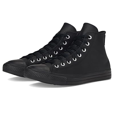 Converse Chuck Taylor All Star Leather Shoes Black/Black/Black