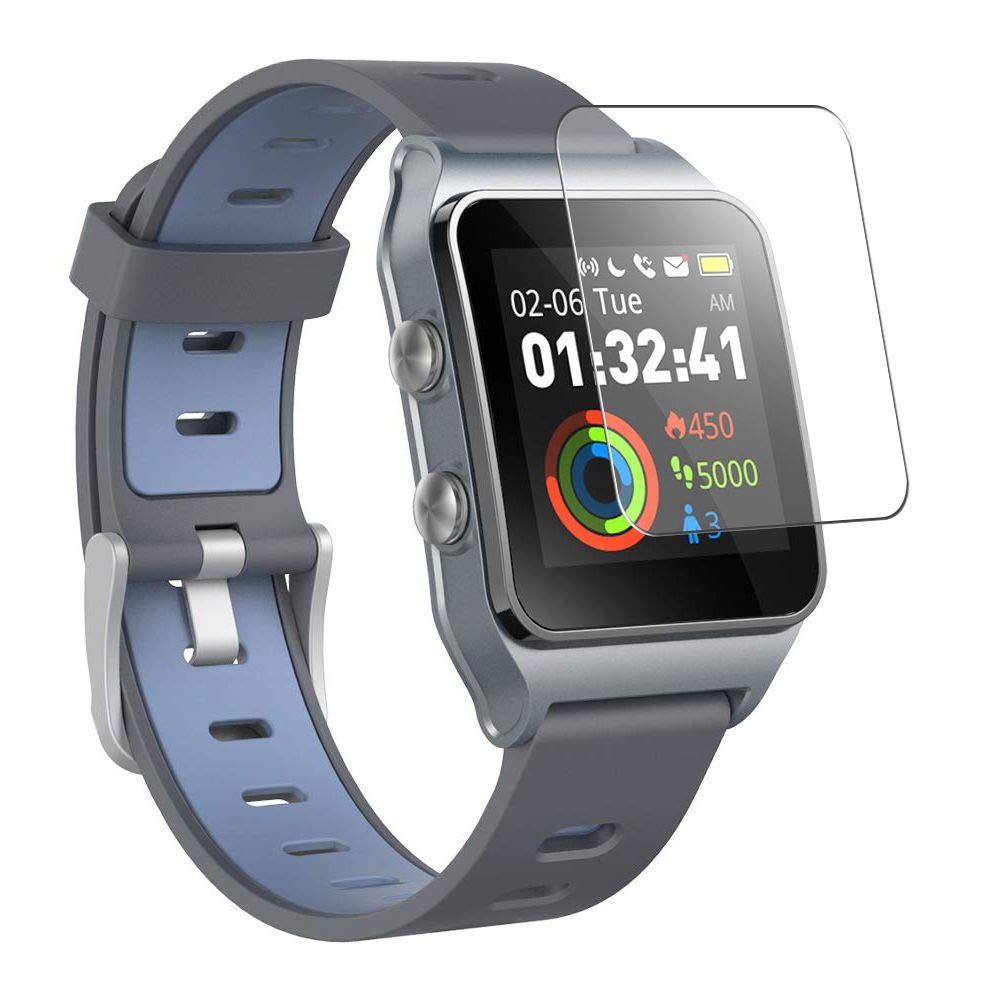 3 Pack Screen Protector Film, compatible with MOTOK/BYTTRON/iwown P1L 1.3" Smart Watch TPU Guard （ Not Tempered Glass Protectors ） (new version)