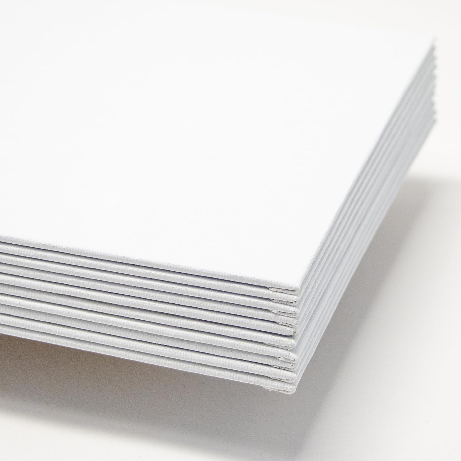 10 lienzos finos para pintar, 30 x 40 cm, panel blanco vacío sobre cartón para pintar, el cartón para pintar está hecho de 100% algodón, 2 capas de color blanco, 3 mm de grosor, para pintar para