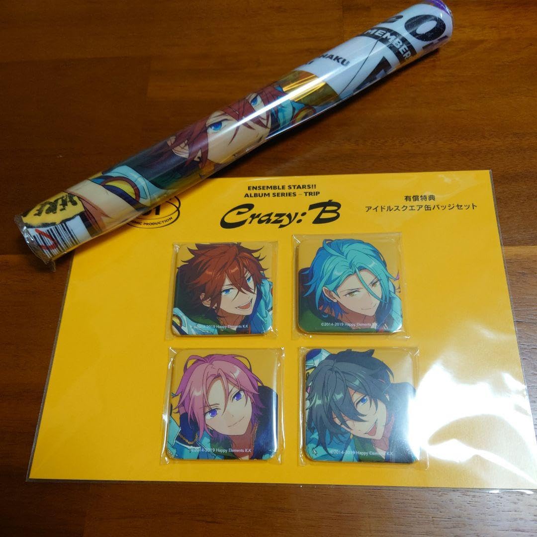 あんスタ TRIP スクエア缶バッジ アルバム 特典 椎名ニキ 公式通販 