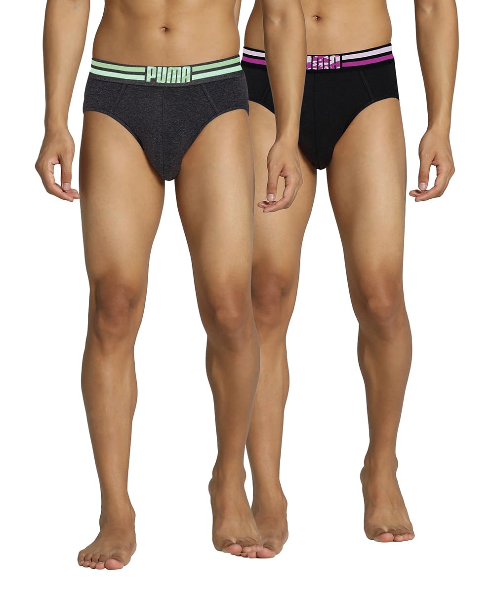 puma Men's Cotton Classic Regular Solid Briefs-picture-19