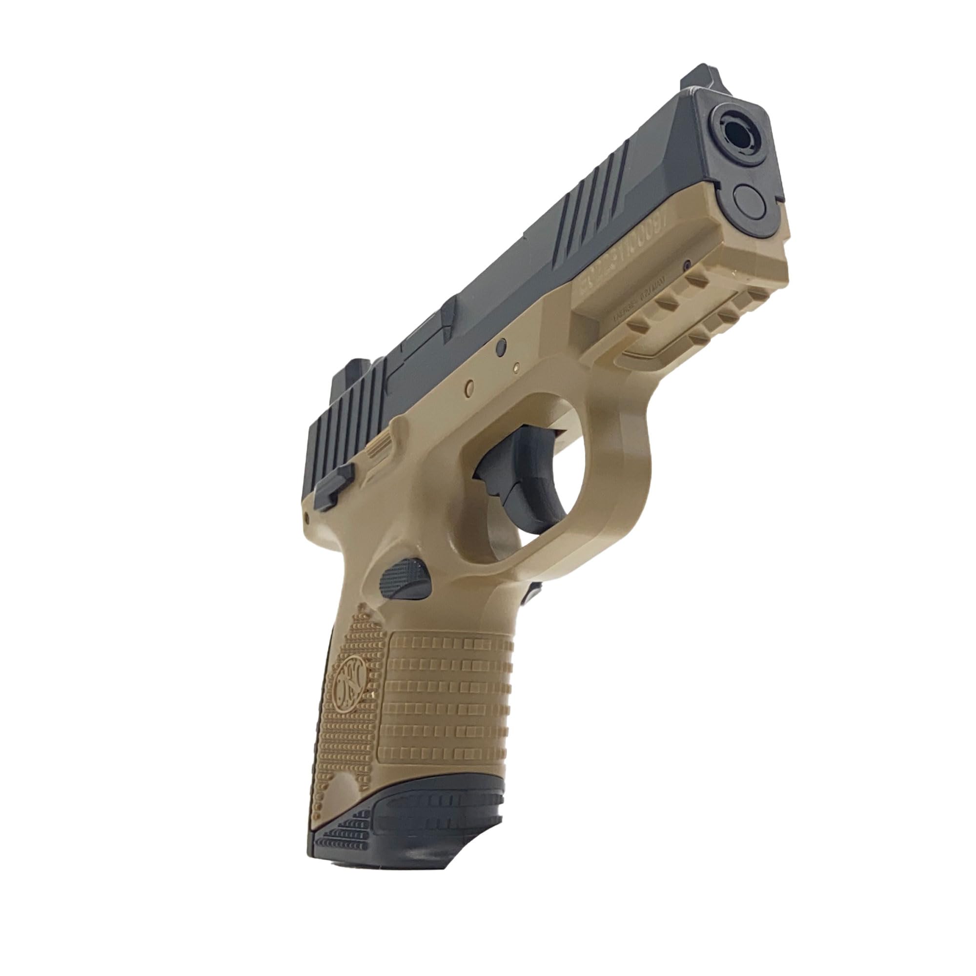 Pack Airsoft Pistolet à Billes FN Herstal 509BT Compact MRD à Ressort (Spring) / Matière: Plasique ABS/Puissance 0.2 Joule/Livré avec Accessoires
