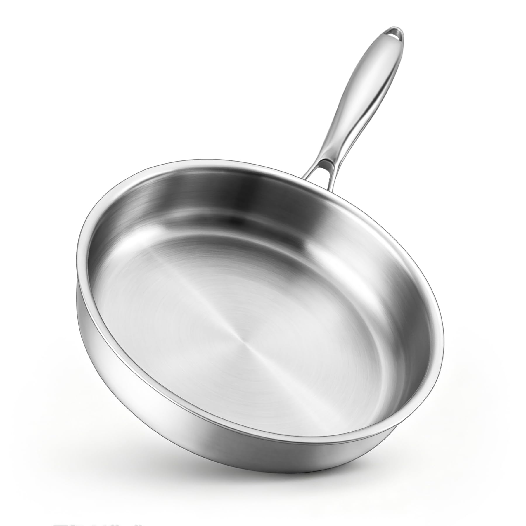 HaWare Frying Pan, Uncoated Induction Skillet Egg Pan for Cooking, 30cm
