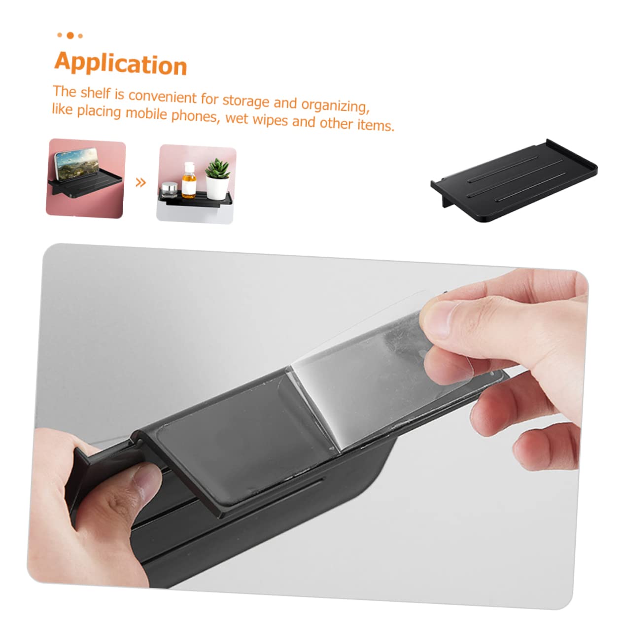 3 Pezzi Mensola Da Bagno Supporto Per Telefono Cellulare Supporto Per Cellulare Supporto Per Telefono e Supporto Per Telefono Da Bagno Supporto Per Telefono Da Wc Supporto