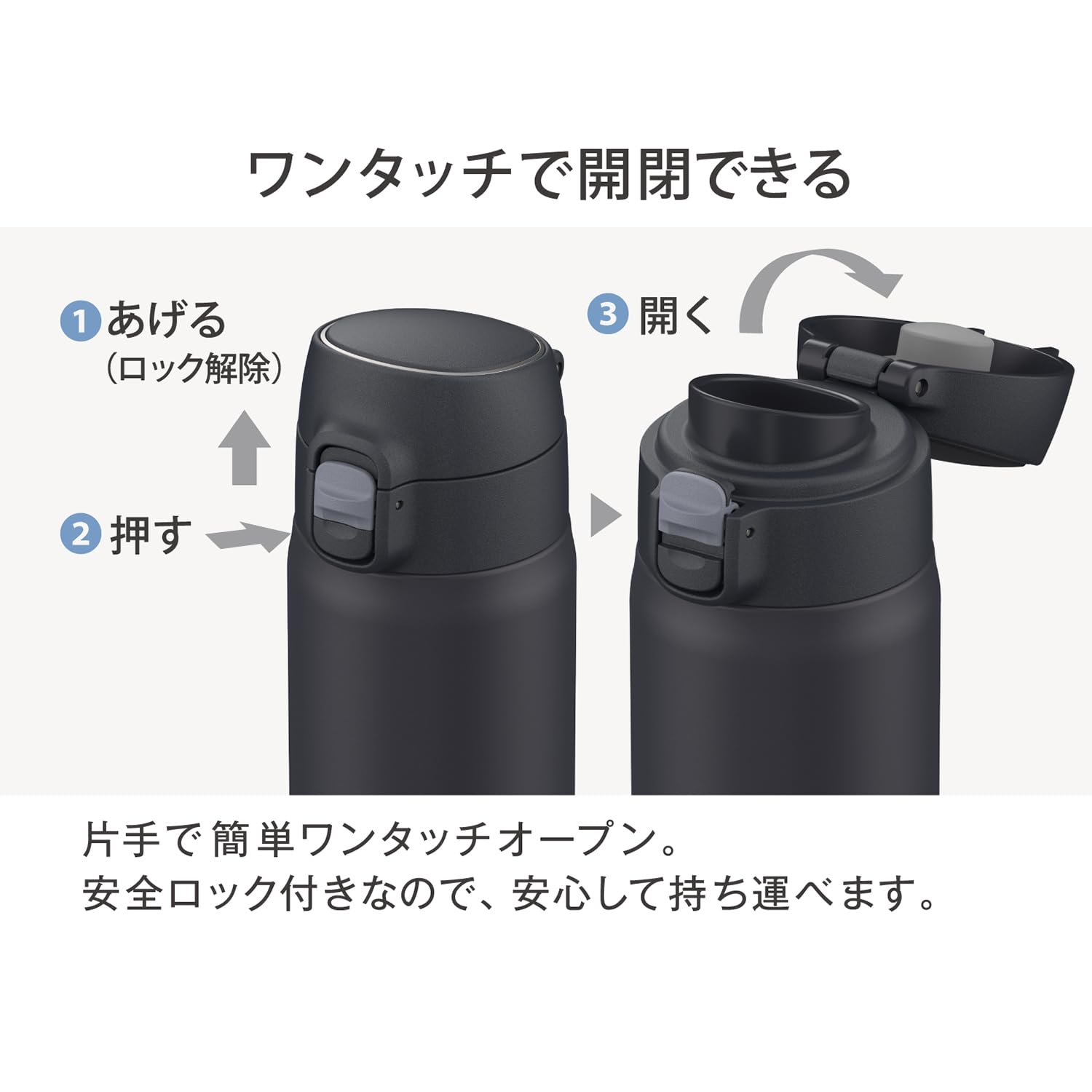 Amazon｜ピーコック魔法瓶工業(The-peacock) ピーコック 水筒 ロック式