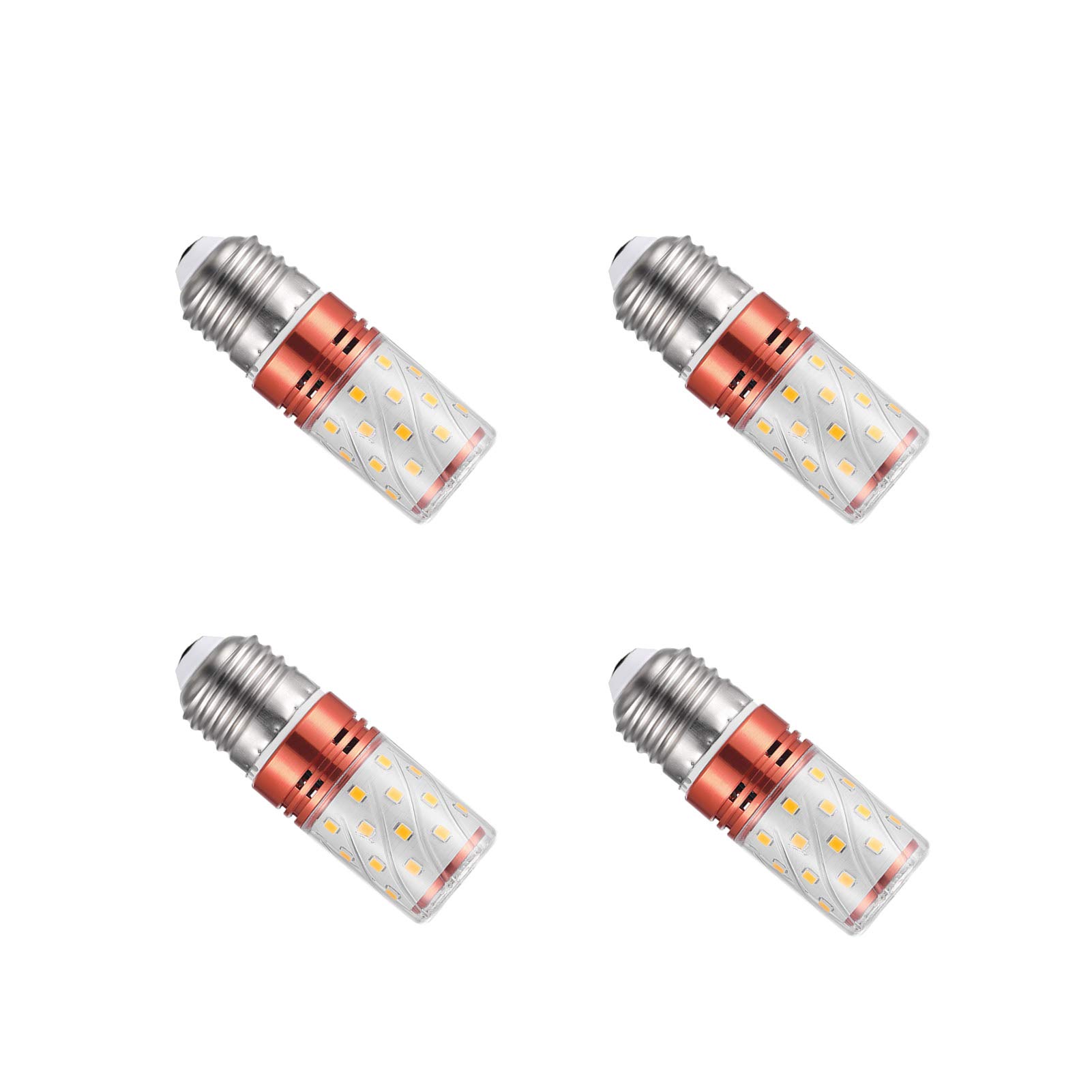 Bombillas E27 Bombilla LED maíz 16W = 160W Lámpara halógena Presión ancha E14/E27 Boca tornillo estándar, atenuación tres colores Paquete 4, E14