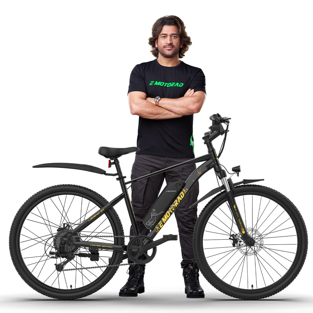 EMotorad Legend 07 Black 27.5 inches 7 Speed Lithium-ion (Li-ion) Electric Cycle-image-11