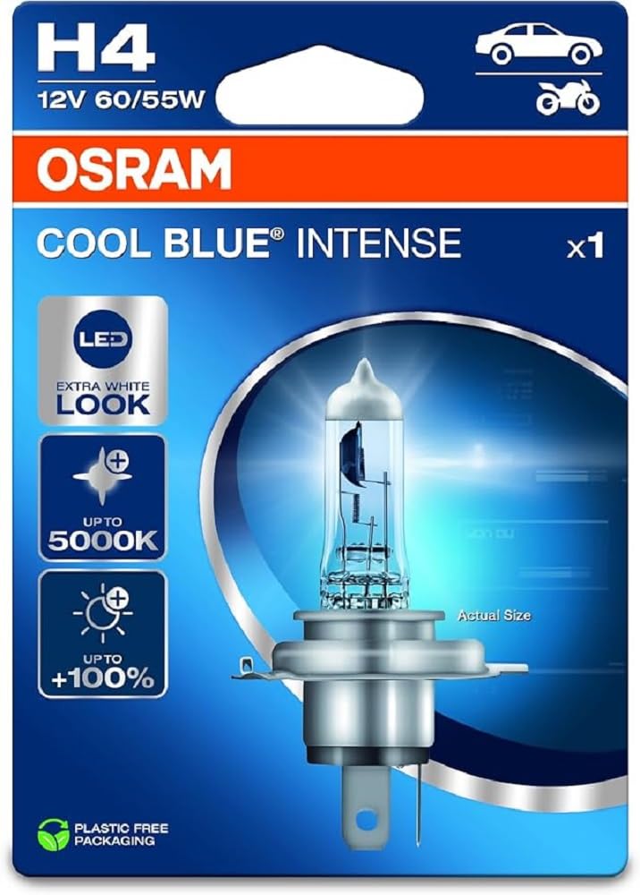 OSRAM H4 Faro de Carretera 60/55W: Luz Alta y Potente