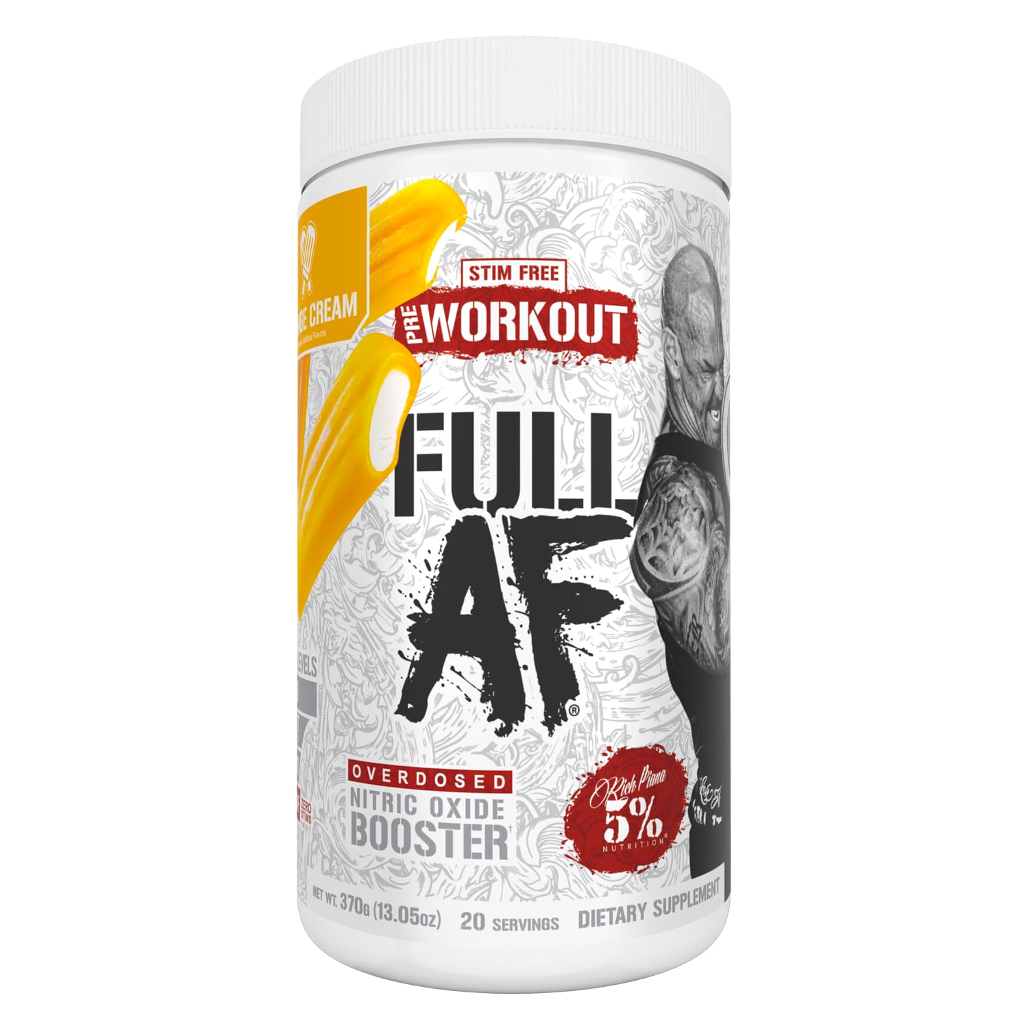 5% Nutrition FullAF Stim Free Pre Workout (Blue Raspberry) — Amazon image 11