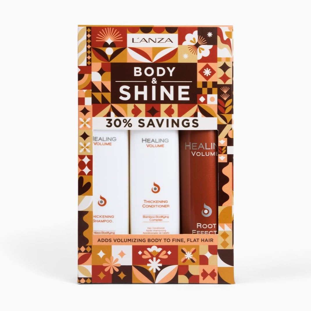 Amazon.com: L'ANZA Healing Volume Trio Hair Kit, Thickening