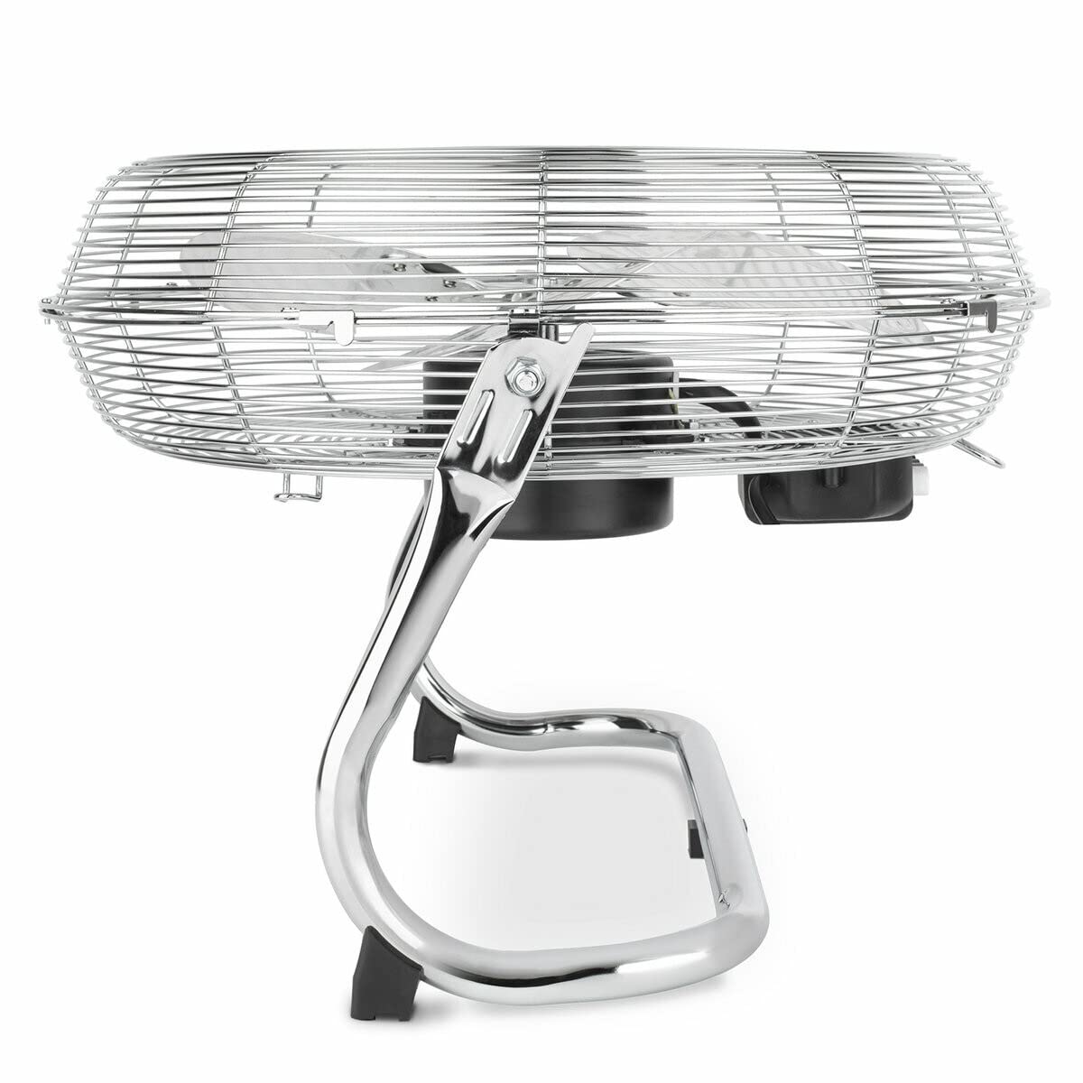 Cecotec Ventilateur de Table EnergySilence 1090 RetroDesk Design, 40W Puissance, 12 Pouces, Design Unique et Élégant, 3 Pales Aérodynamiques, 3 Vitesses, Oscillation 80º, Inclinaison Réglable