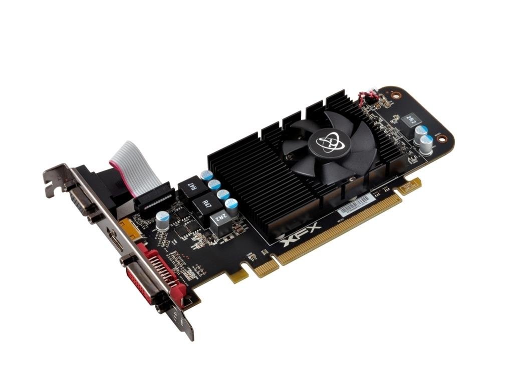 XFX Radeon R7 240 780MHz 2GB DDR3 Boost Ready LP HDMI DVI VGA Graphics Cards R7240ACLF2
