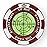 Prodigora SlopeMaster ProGreen Reader - Golf Ball Marker with High Precision Green Reading Aid Golf Accessories for Men Women (Burgundy)