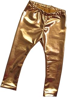 baby girl gold pants