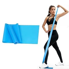 1 Pack Resistance Bands for Women Men Strength Training Yoga Home Workouts Latex-Free Elastic Exercise Bands in 6
