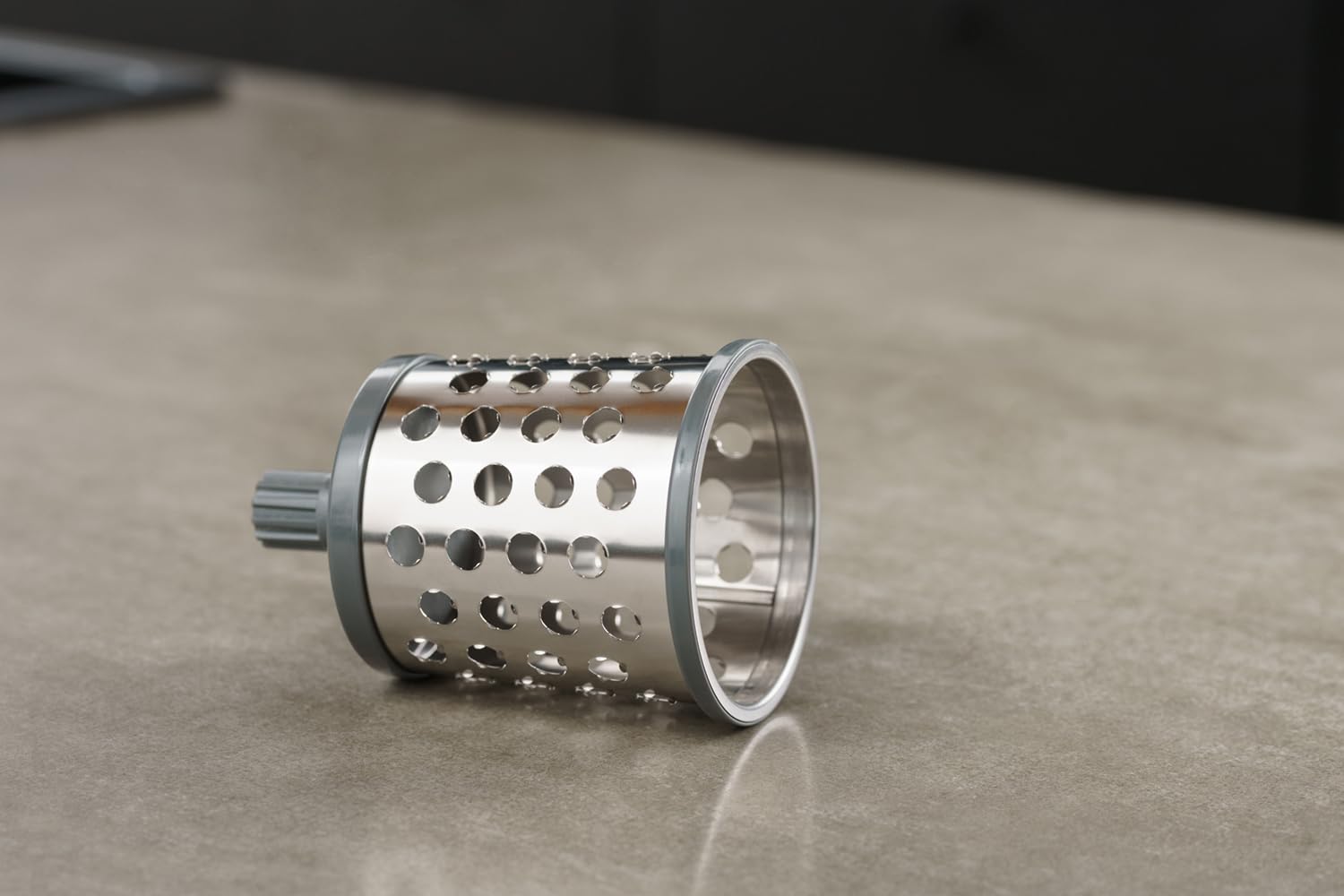 Zyliss Puree Drum Blade, Stainless Steel, Mashing, Puree, for Use with Zyliss Rotary Cheese Grater, Silver - Image 2