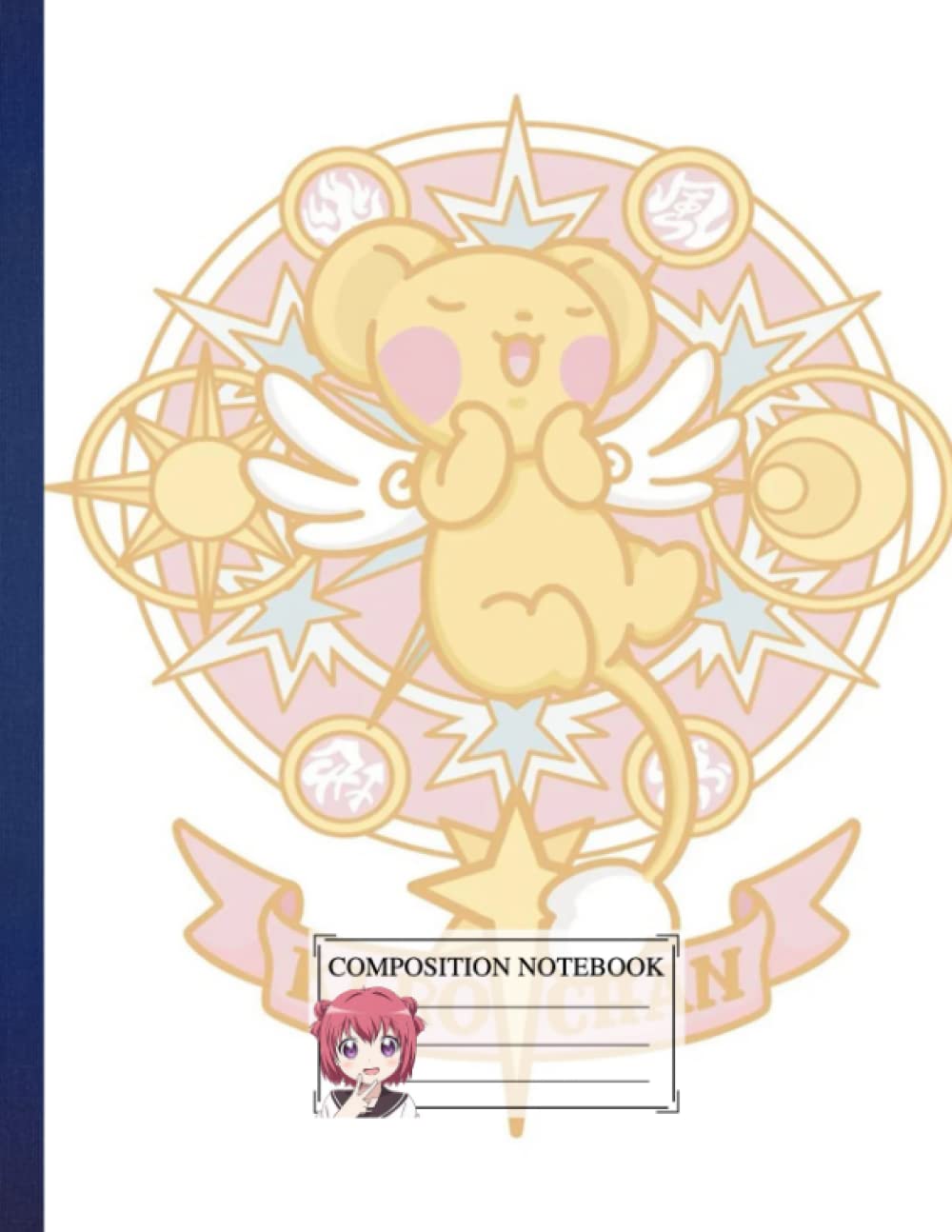 Composition NoteBook : Cardcaptor Sakura kero Anime JP 46, 8.5 x 11 Inches, 110 page Best Gift For Children Girls Kids Notebooks Teens Students Back To School Home College Writing Notes