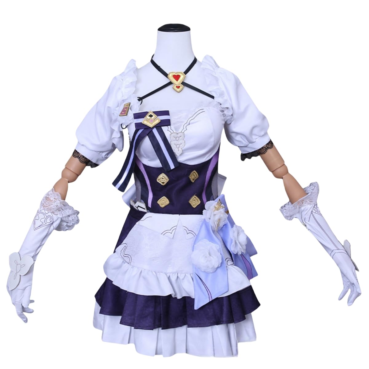 崩壊3rd エリシア コスプレ衣装 ウィッグ付き Amazon.co.jp: FSQCY 崩壊3rd エリシア コスプレ衣装 ウィッグ