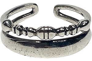 Handmade Wide Band Thumb Rings 925 Sterling Silver Ring For Women/Men