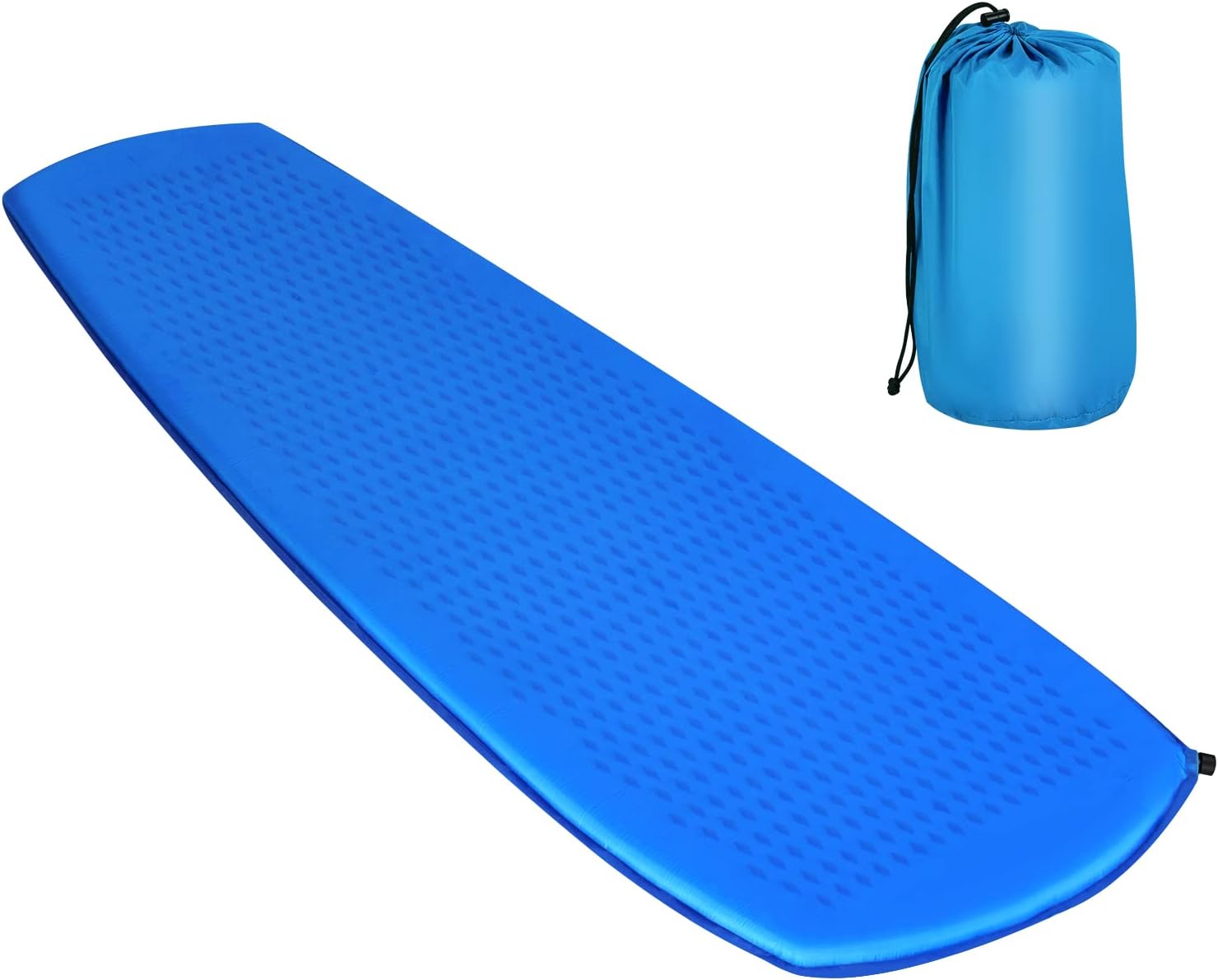 COSTWAY Self Inflating Camping Mat, Double/Single Size Sleeping Pad
