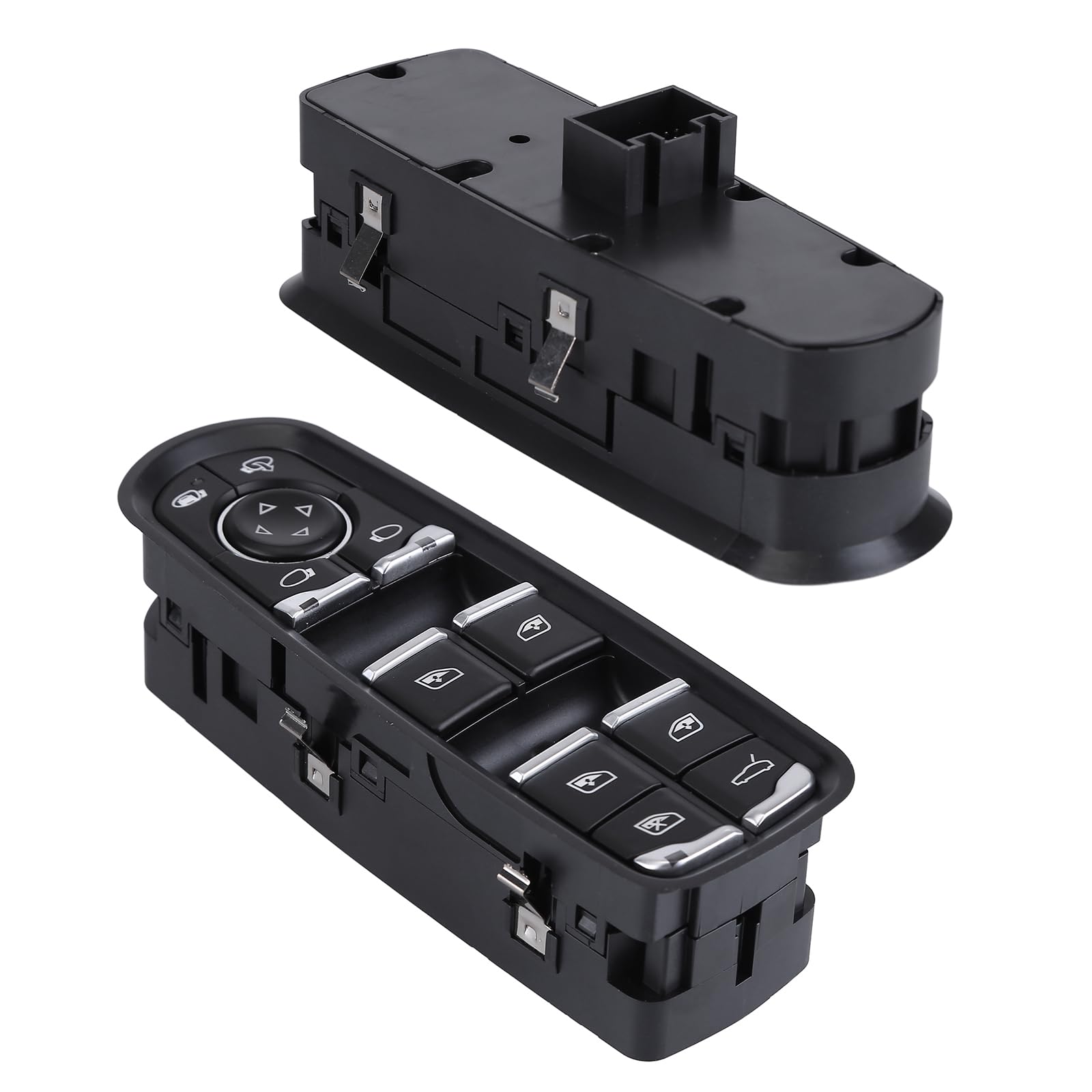 7PP959858AE Interrupteur de lève-vitre avant gauche pour Porsche Cayenne 92A Macan 2010-2021 Interrupteur principal 7PP 959 858 Q, 7PP959858Q, 7PP.959.858.A Interrupteur de lève-vitre électrique