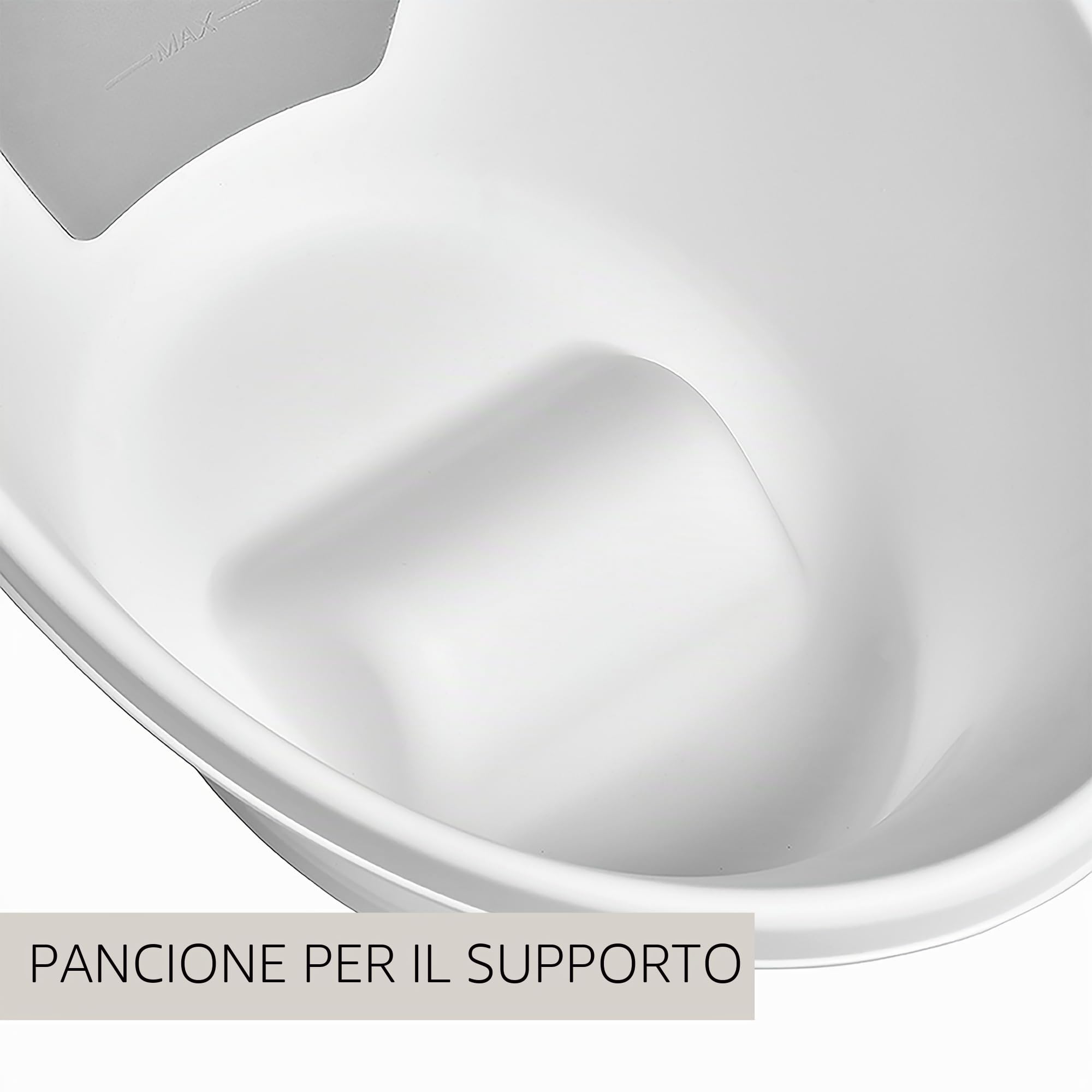 Shnuggle Bagnetto per neonato, supporto integrato e schienale morbido, adatto fin dalla nascita, supporto per seggiolino per vasca da bagno con spina inclusa, verde eucalipto