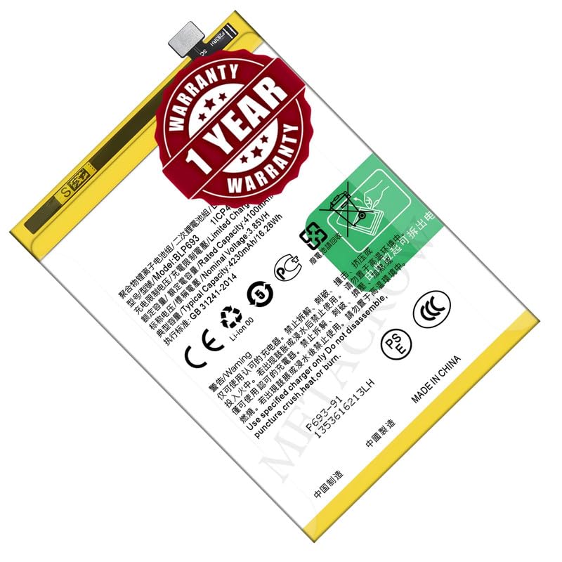 Image of Original BLP693 Battery Compatible for Realme 3 (CPH1717) | Realme 3i (CPH1801) - (4230mAh) - 1 Year Warranty JK1