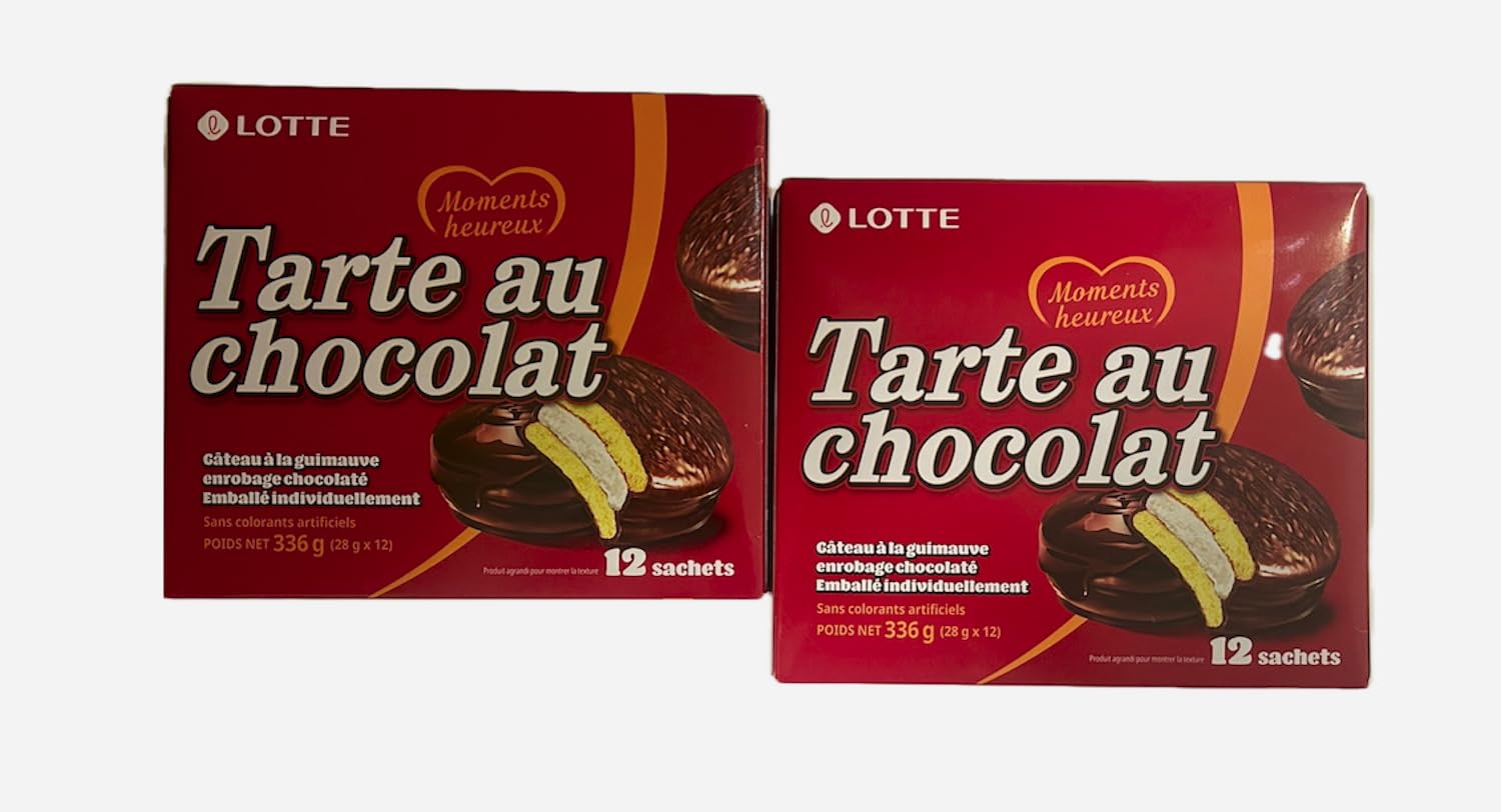 Lotte Choco Pie Snack Cakes (Happy Moments)