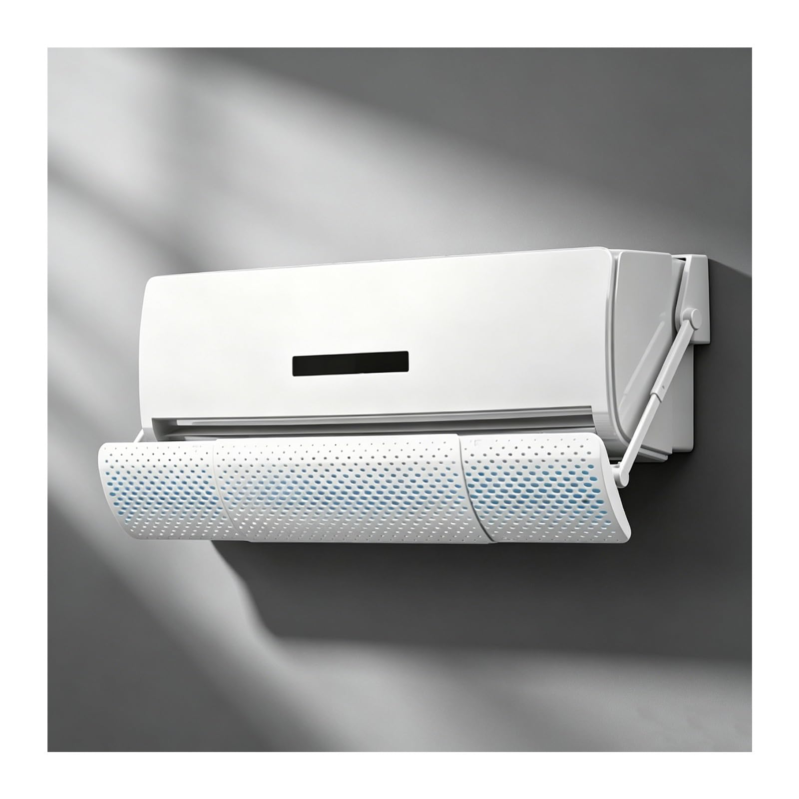 HBOOMOEM Window Air Conditioner Vent Deflector, Universal Mini Split Wind Baffle, Prevents Direct Airflow; Suitable for Most Window and Split System Air Conditioners.(Purification Model B)