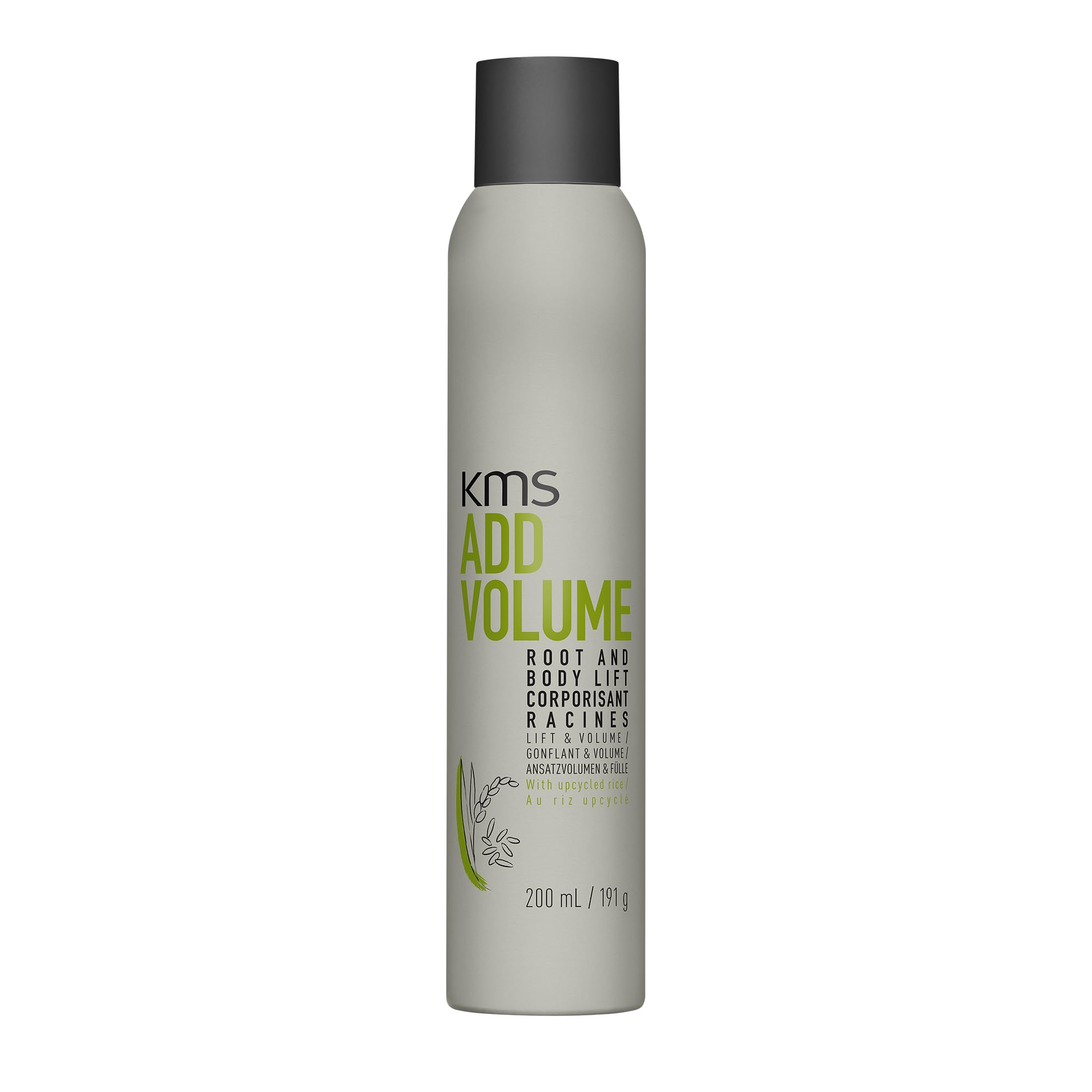 KMS AddVolume Root & Body Lift, for Fine Hair Adds Volume & Lift, Heat Protection up to 230°C, Vegan & PETA Approved, 200ml