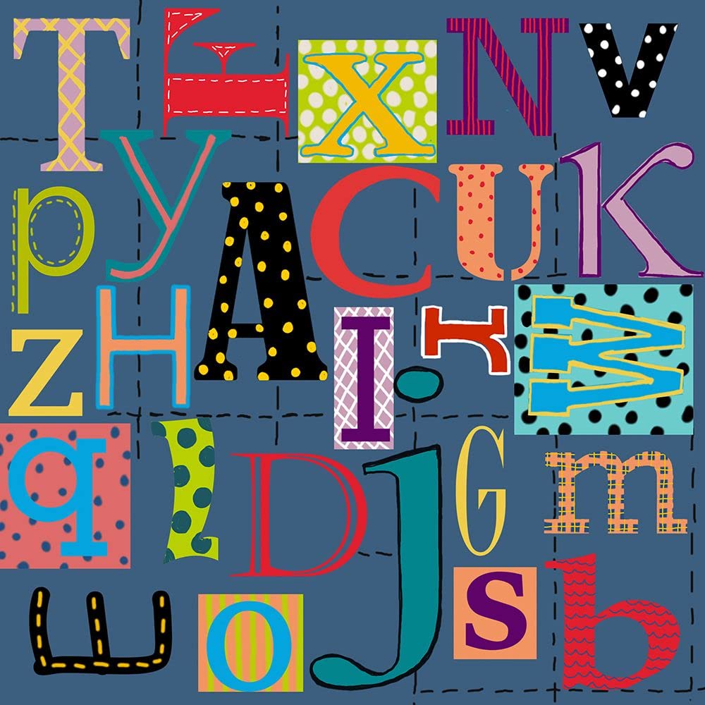 Abc Posterdruck – und MI Hue (61 x 61 cm)