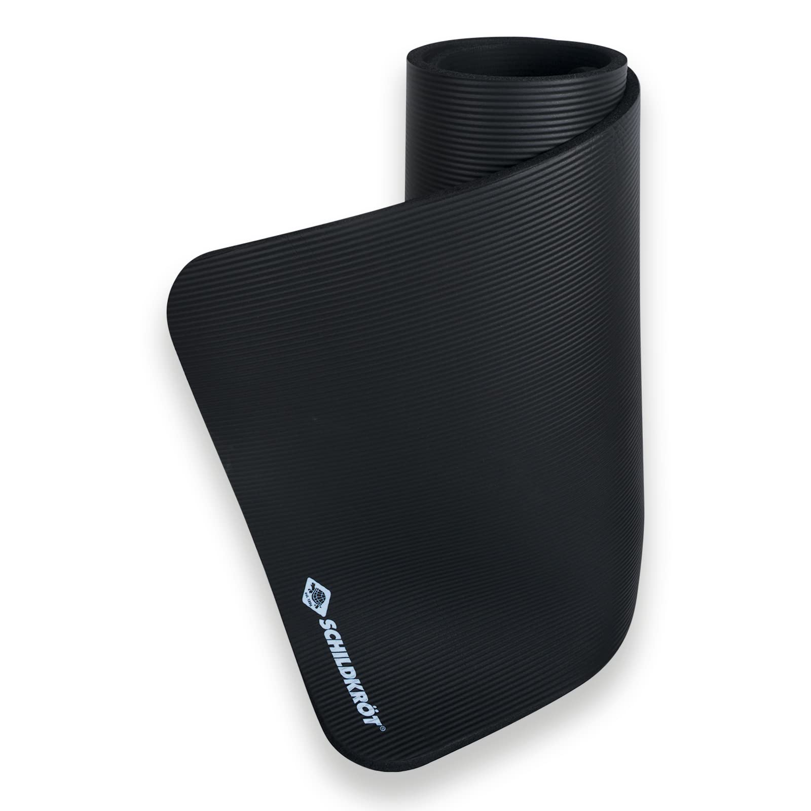 Schildkröt Tapis de Fitness, 15 mm, avec Sangle de Transport