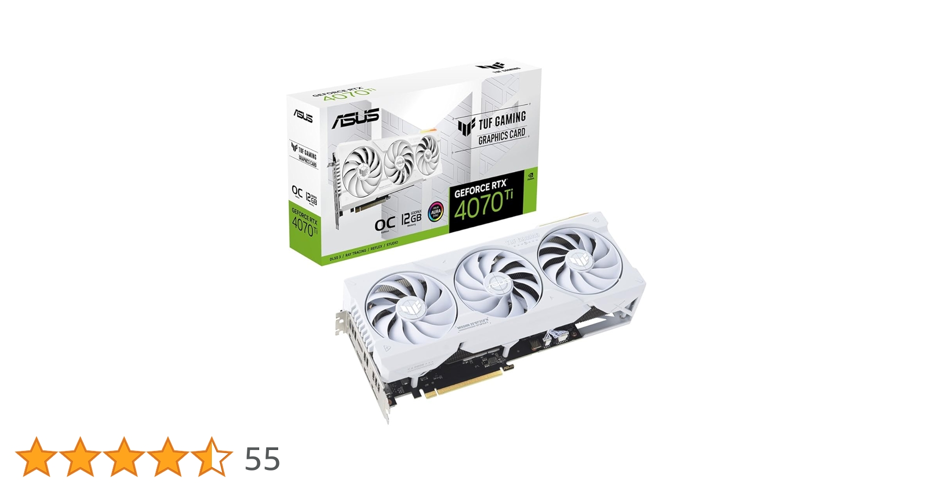 グラフィックボード・グラボ・ビデオカード TUF-RTX4070TI-O12G-WHITE-GAMING 614NIaT57fL._UF350,350_QL50_.jpg