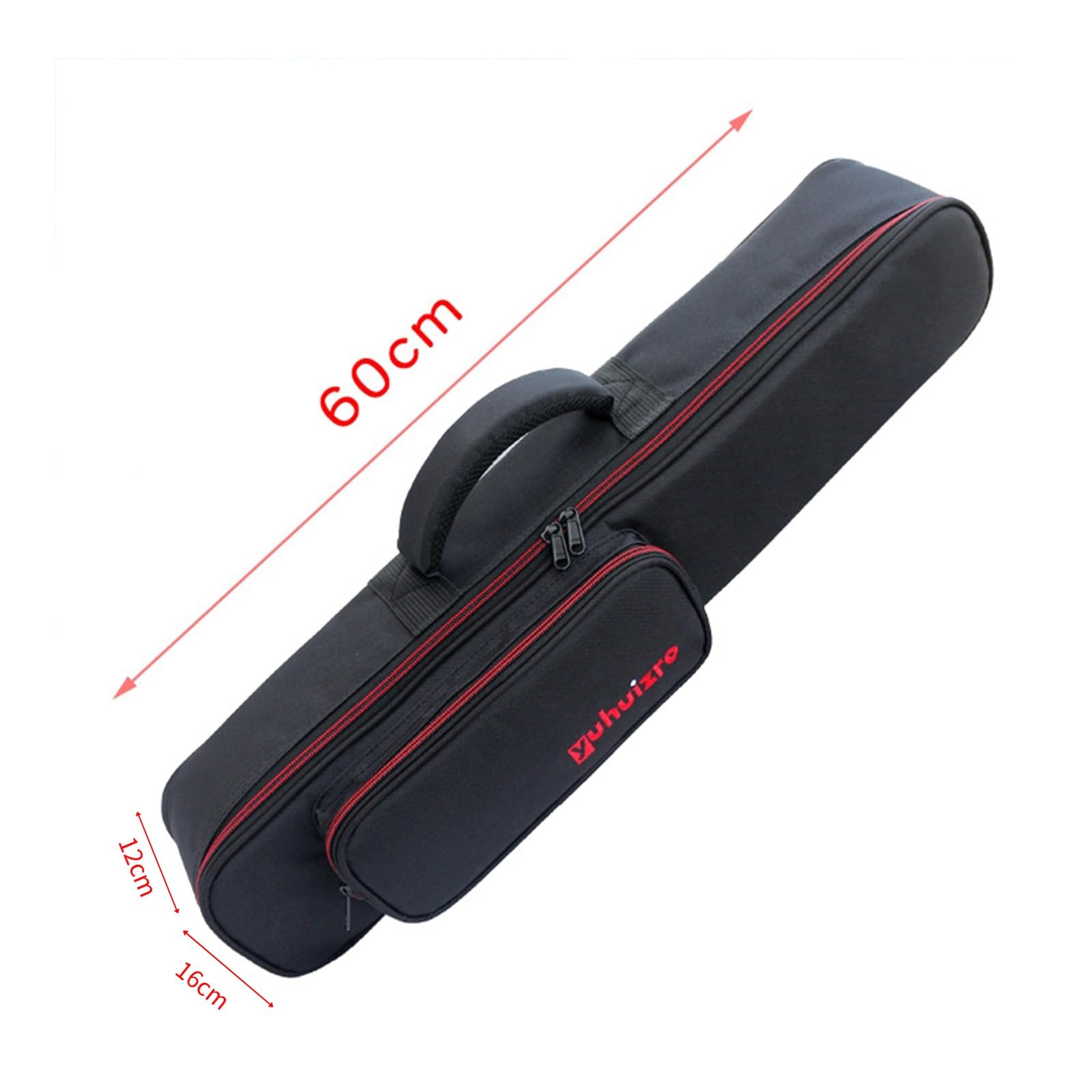 Generic Gigbag pour Saxophone Sax Gig Bag avec Sangle 60cm de Long Zippé Étui pour Saxo étui Portable