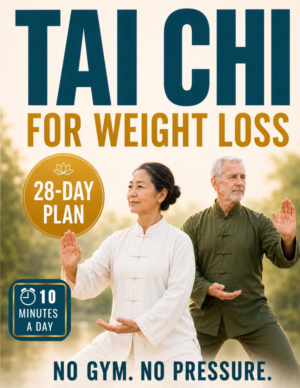 Tai Chi for Weight Loss: A No-Fitness, Joint-Safe 28-Day Program to Burn Fat Gently, Reduce Joint Pain, Regain Balance, and Feel Stronger at Your Own Pace — Full Color Edition