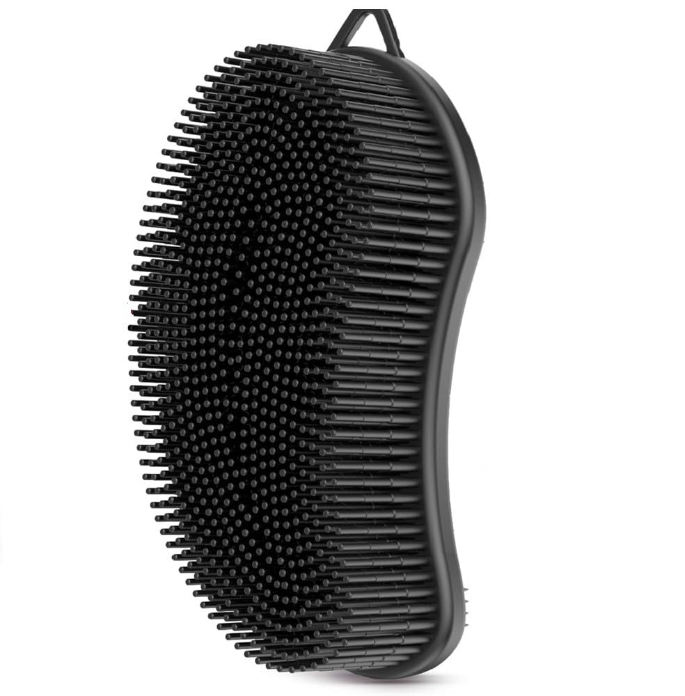 Body Scrubber Pro 2 in 1 Silicone Shower Brush with Scalp Massager | Exfoliating Bath Brush & Body Cleansing Scrubber | Ergonomic Long Handle for Deep Cleaning | Gentle Exfoliation | Smooth Skin (Pack of 1)-picture-58