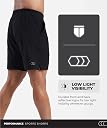 TEGO Core 7” Shorts | Men's Training Shorts | 4-Way Stretch | Fast-Drying | Anti-Chafe | Zipper Utility Pocket | Lightweight Performance Fit Charcoal gallery image