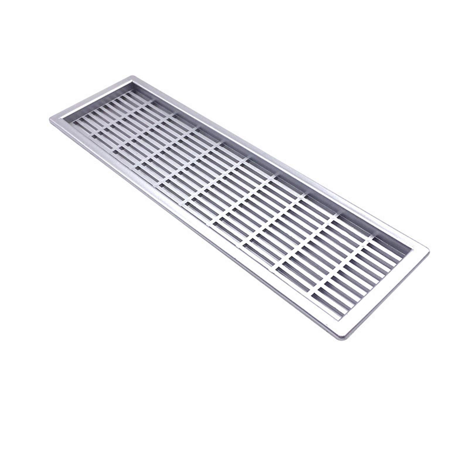 Griglia di ventilazione a parete in plastica | Scenario di utilizzo multicolore: ventilazione dell'armadio dell'armadio dell'armadio dell'armadio(Silver)