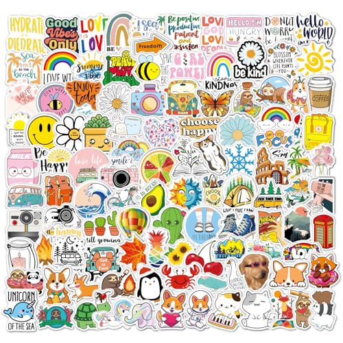 Cute Pegatinas 200pcs, Aesthetic Kawaii Stickers Vinilo