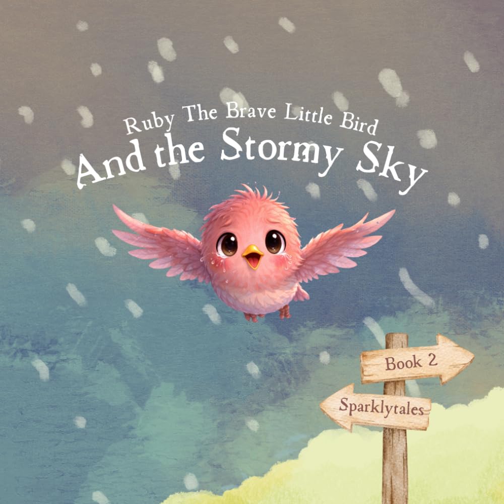 Ruby The Brave Little Bird - And The Stormy Sky (Ruby The Brave Little Bird Series)