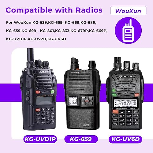 Miniatura 4 de Cargador de batería 1A17KG-3 para Wouxun KG-1,408.8 lbs-1,452.8 lbs-1,474.9 lbs-1,519.0 lbs-1,541.0 lbs-1,765.9 lbs-UVD1P KG-UV2D KG-UV6D Estación