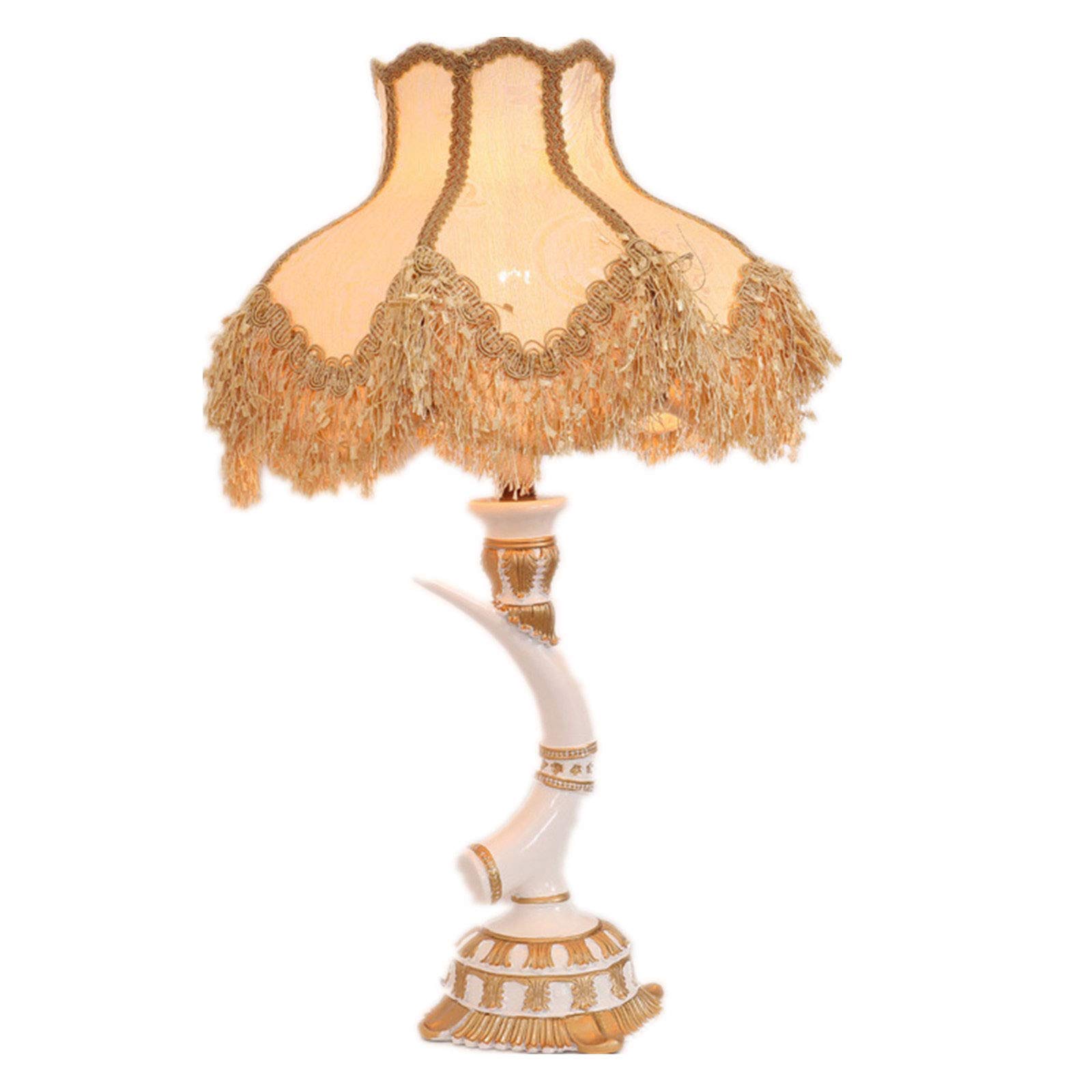 Lampada da tavolo in stile europeo, lampada da tavolo design personalizzata, illuminazione notturna di lettura del comodino applicabile al soggiorno Camera da letto per famiglie Camera da
